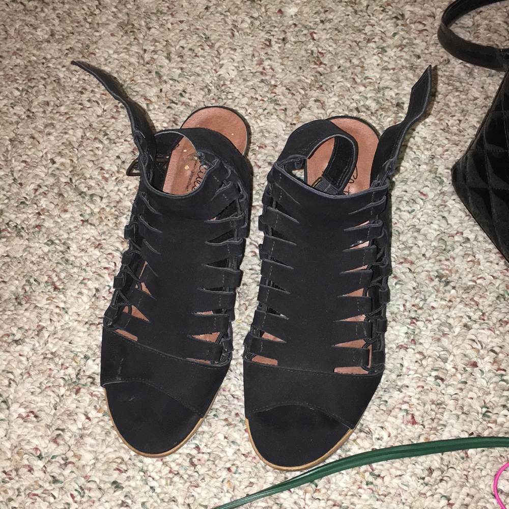 Black high heels!